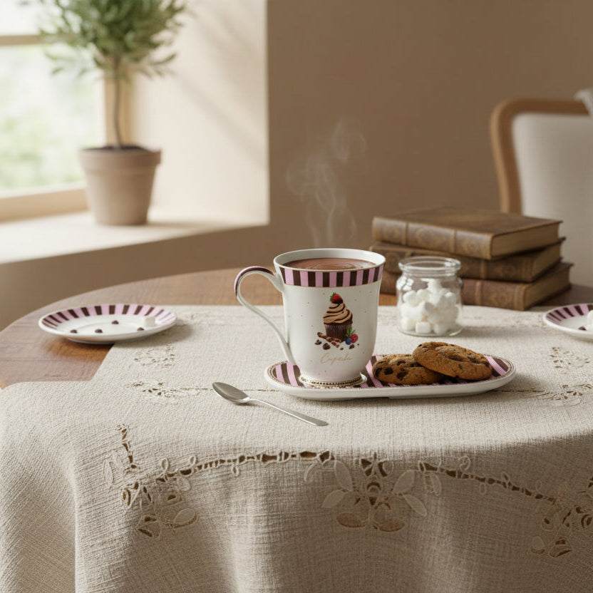 Mug con Piattino Sweet Moments