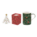 Mug & Poggiabustine da Te Fancy Christmas
