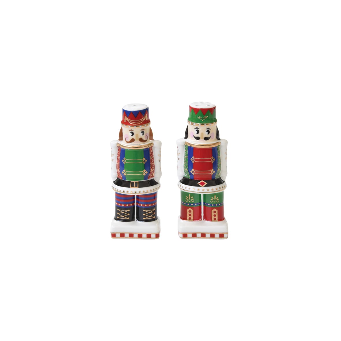 Salt and pepper set - nutcracker