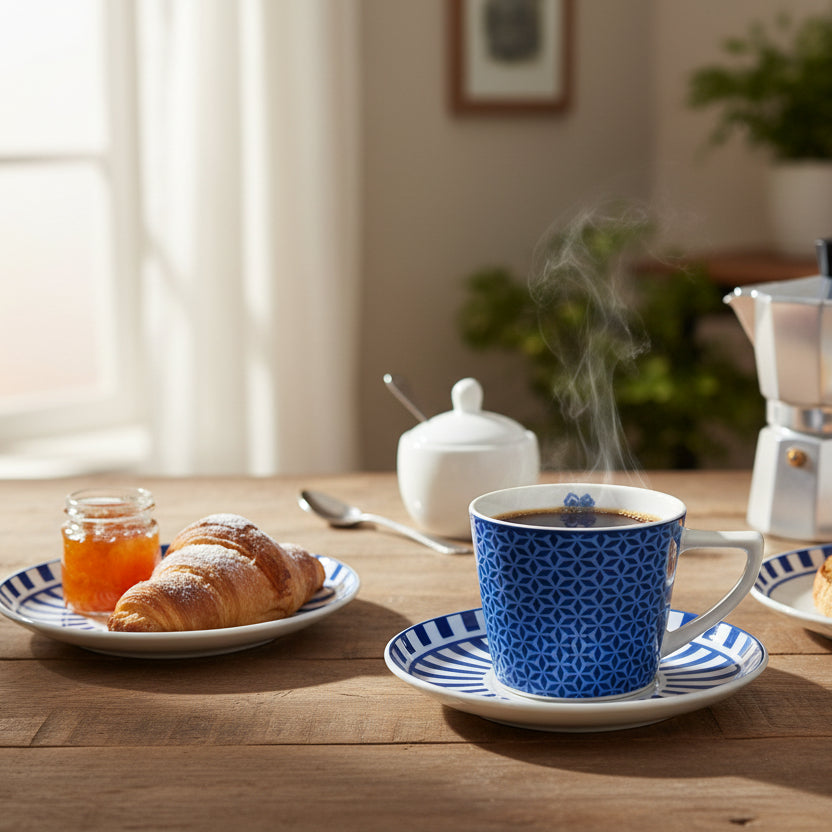 Coppia Tazzine con Piattino