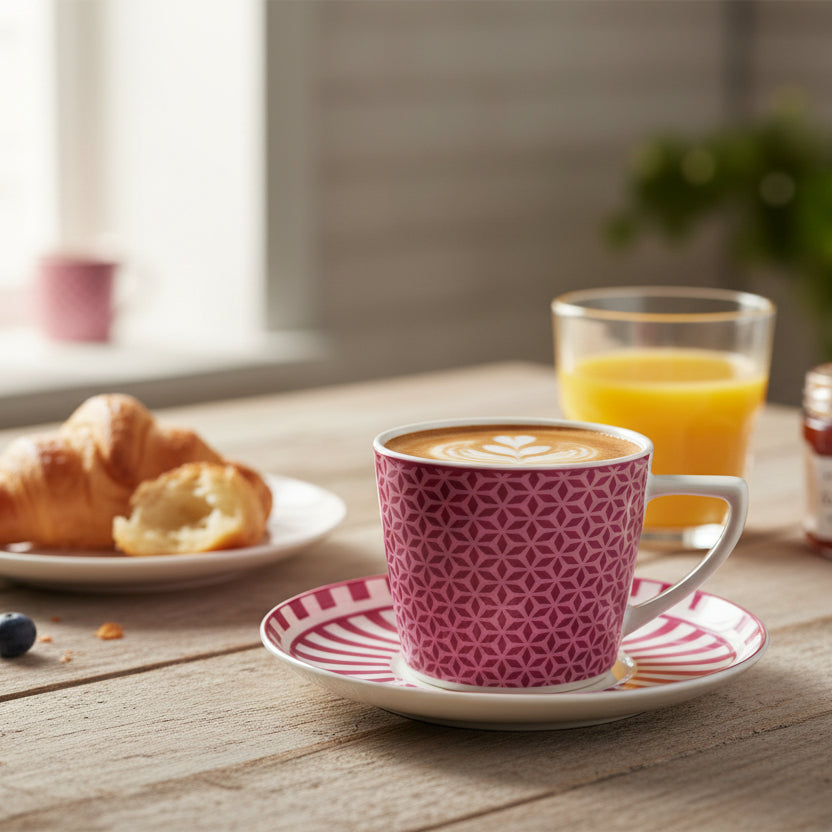 Coppia Tazzine con Piattino