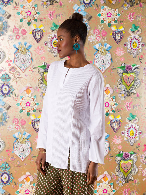 Blusa Dafne in cotone