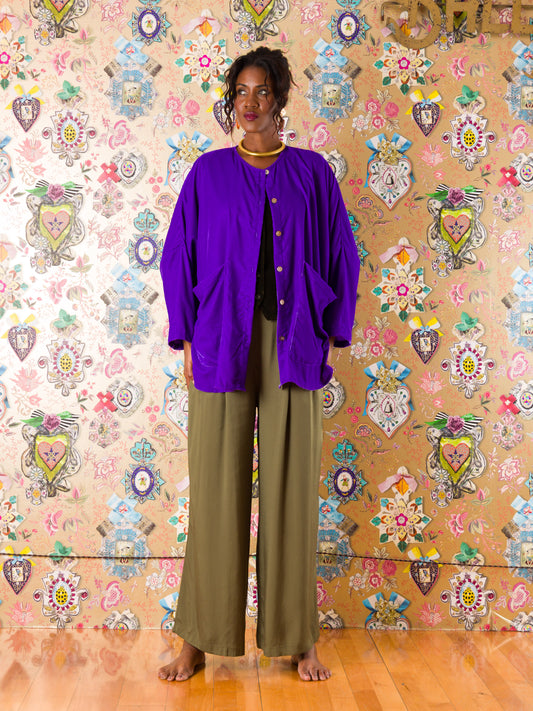 Giacca Gijon in velluto di seta