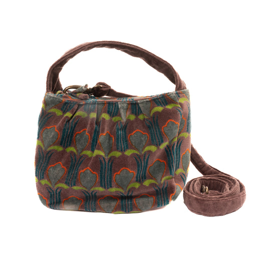 Borsa Serpentara in velluto