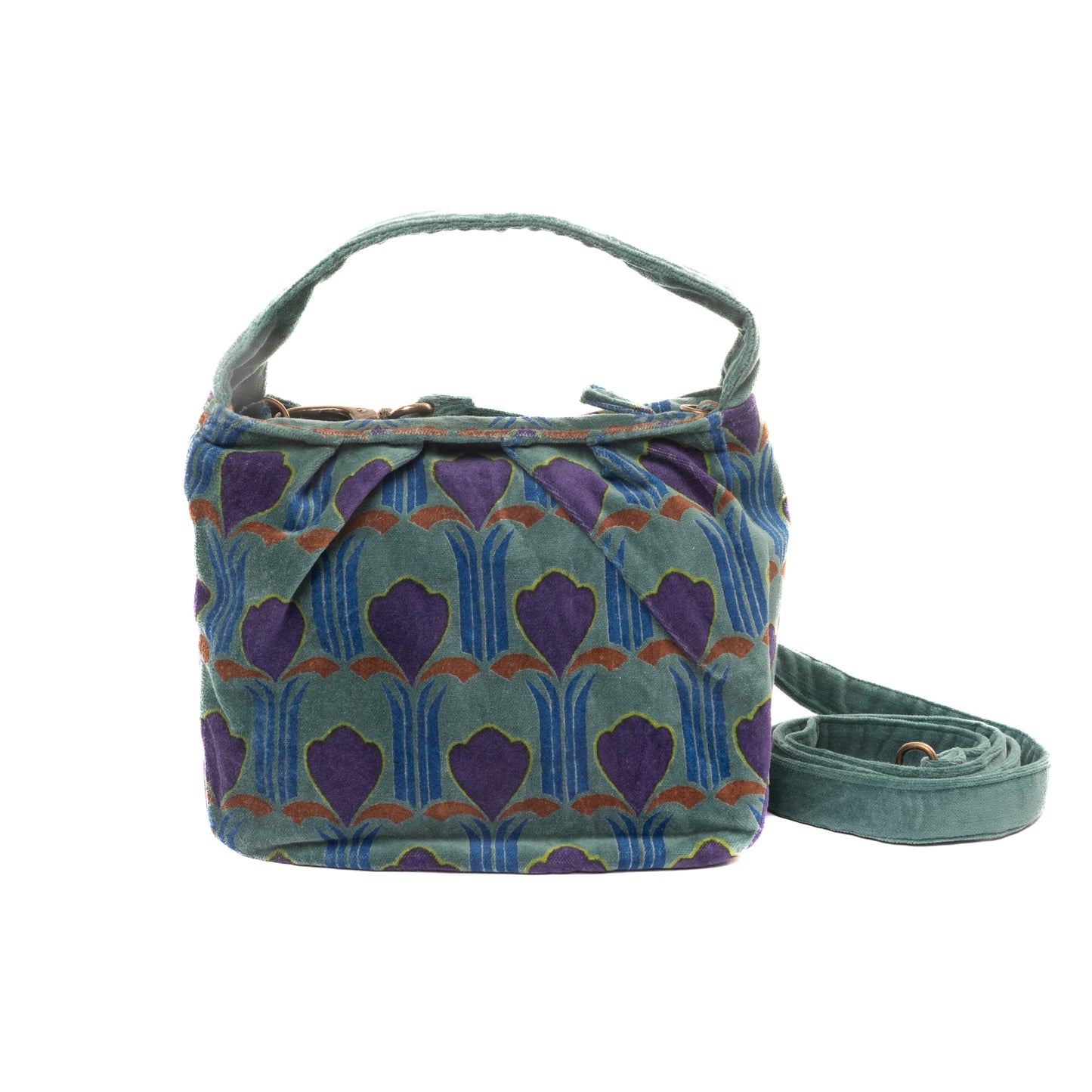 Borsa Serpentara in velluto