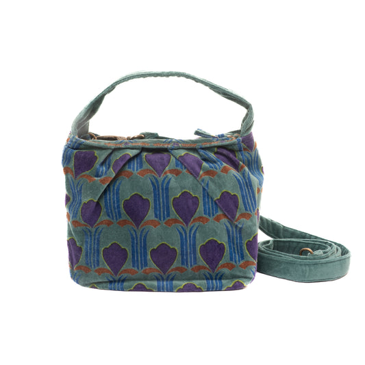Borsa Serpentara in velluto