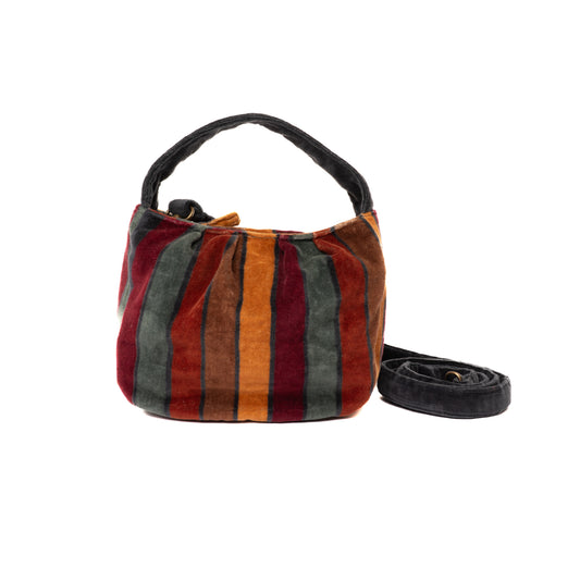 Borsa Serpentara in velluto