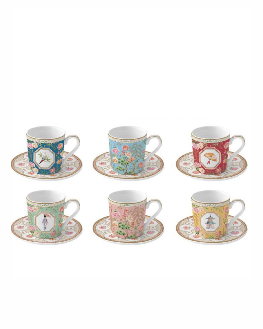 Servizio 6 Tazzine Caffè