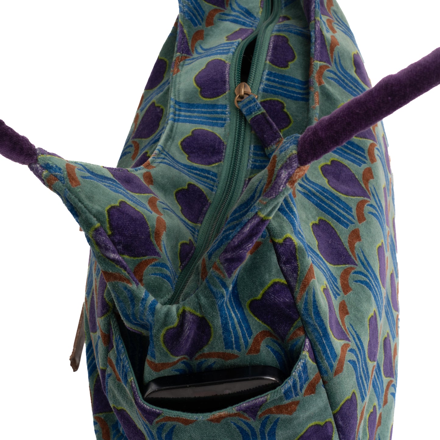 Borsa Mwanga in Velluto