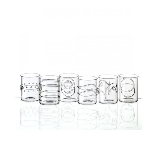 Servizio 6 Bicchieri Deco