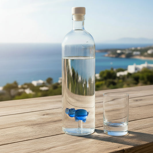 Bottiglia con Ippopotamo