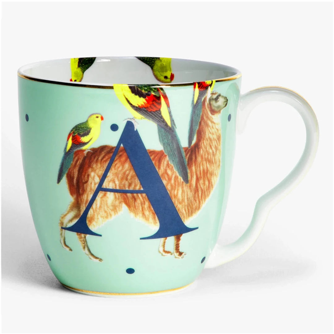 Alphabet Mug A Alpaca