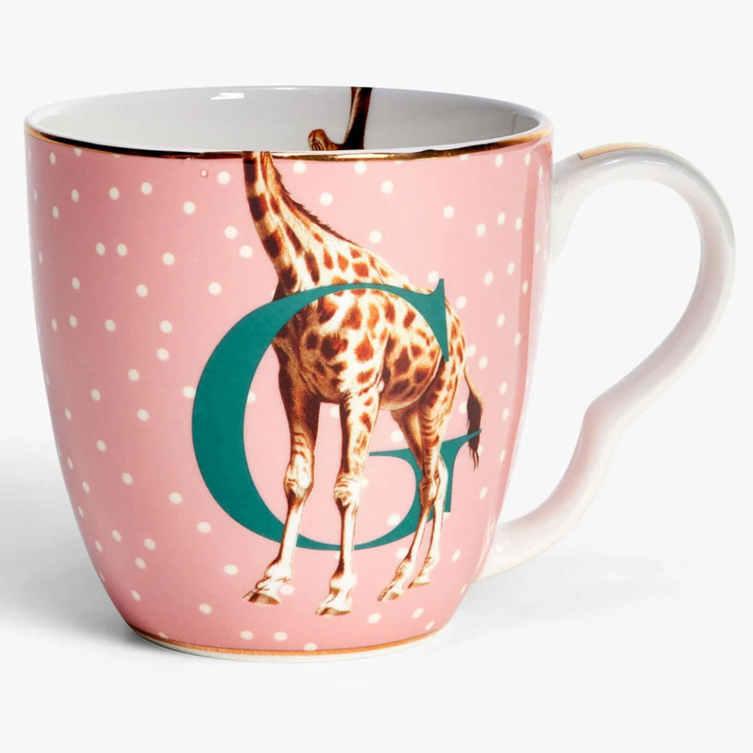 Alphabet Mug G Giraffe