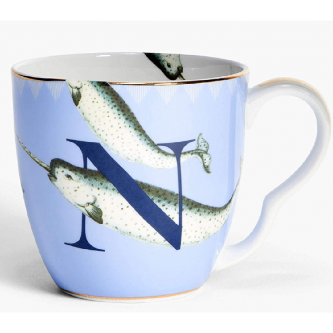 Alphabet Mug N Narwal