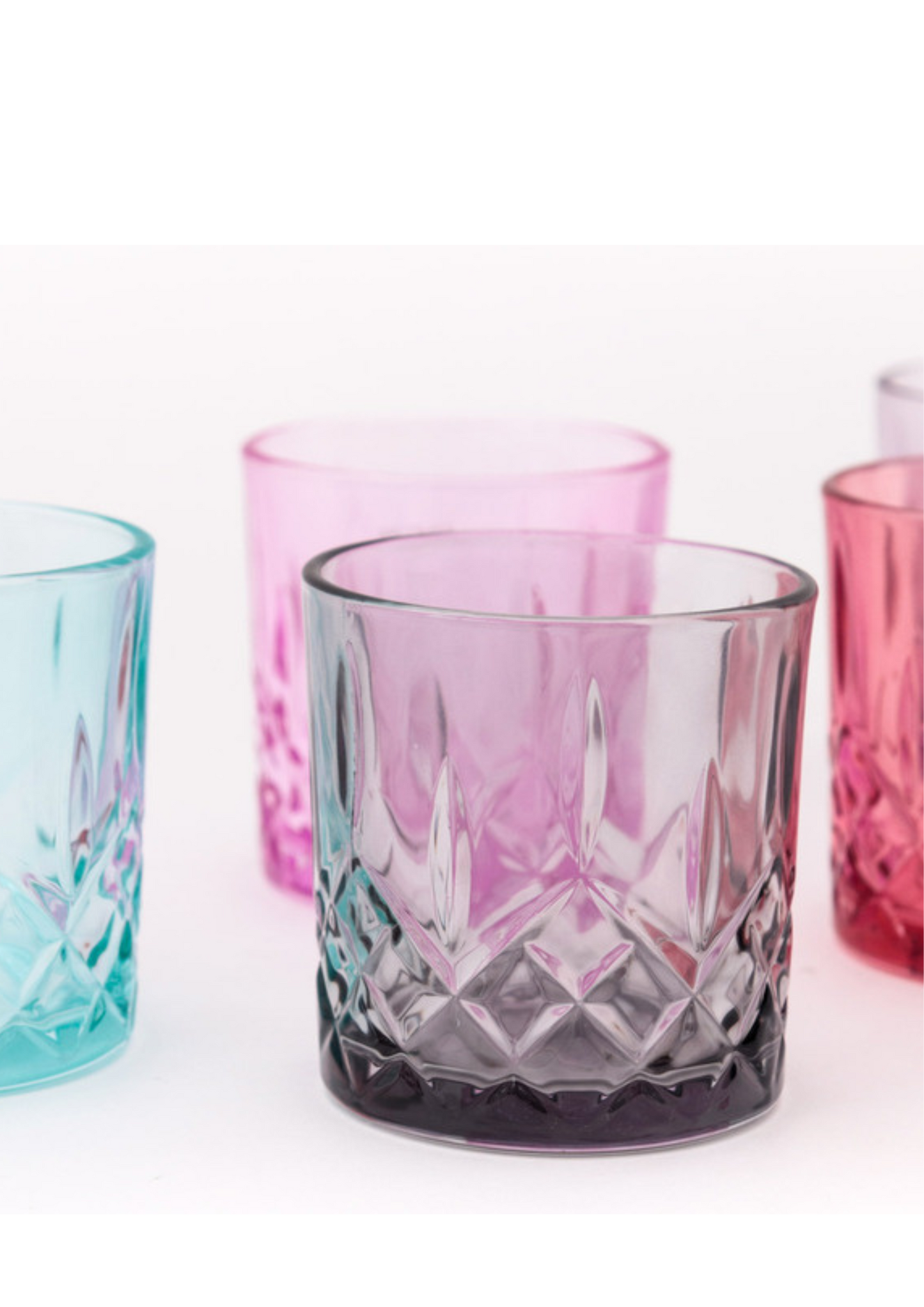 Servizio sei bicchieri multicolor - Gypsy