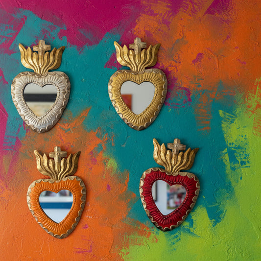 Corazon San Miguel con Espejo