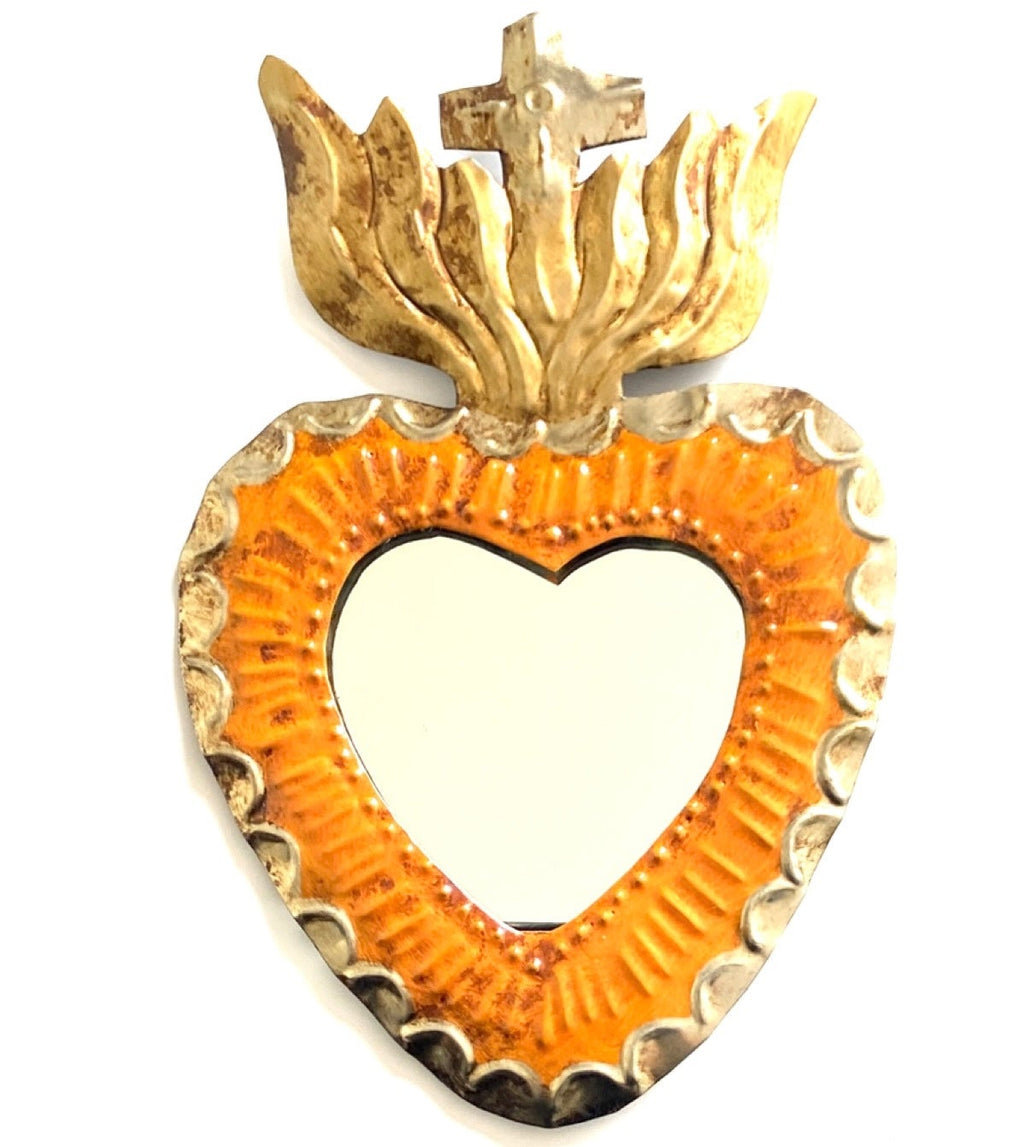 Corazon San Miguel con Espejo
