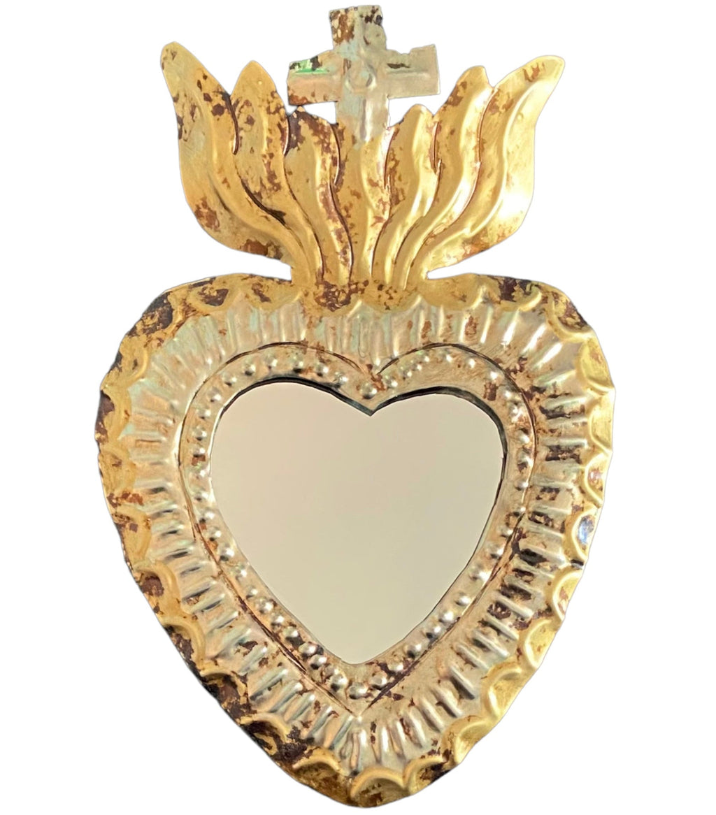 Corazon San Miguel con Espejo