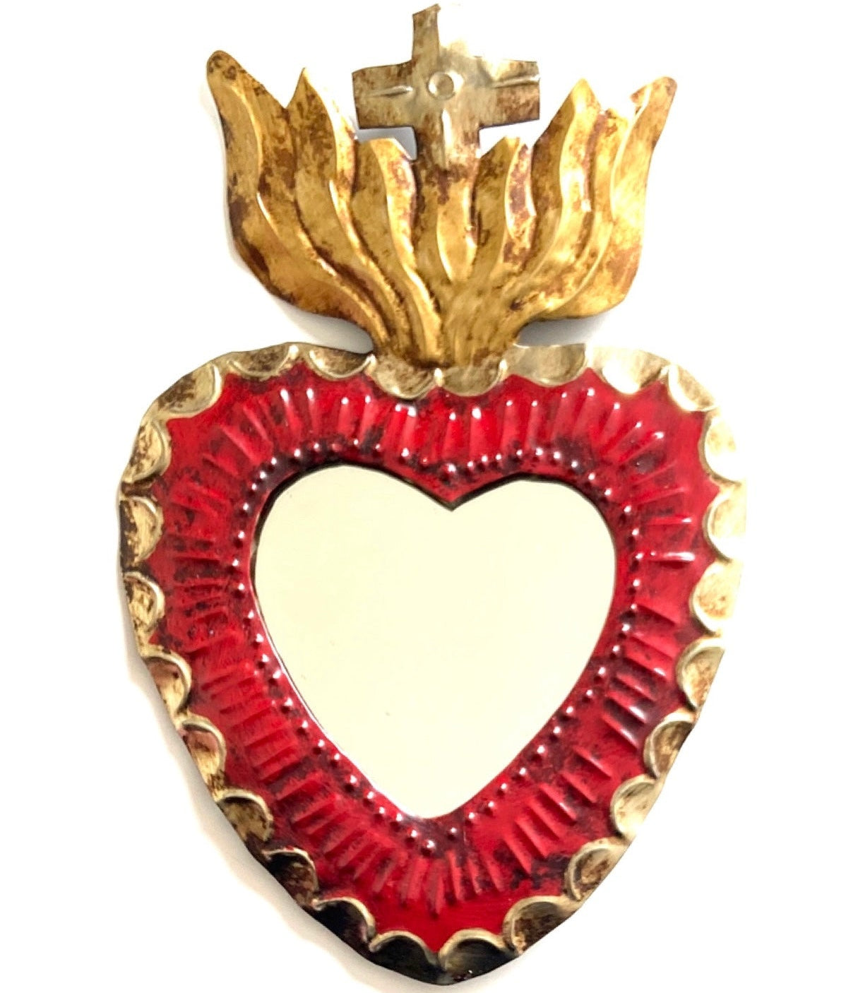 Corazon San Miguel con Espejo