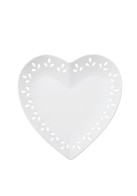 Vassoio Cuore Bianco