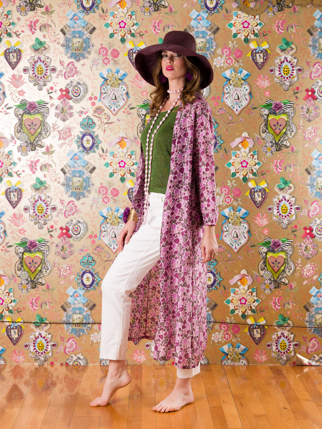 Kimono Amorfa in seta