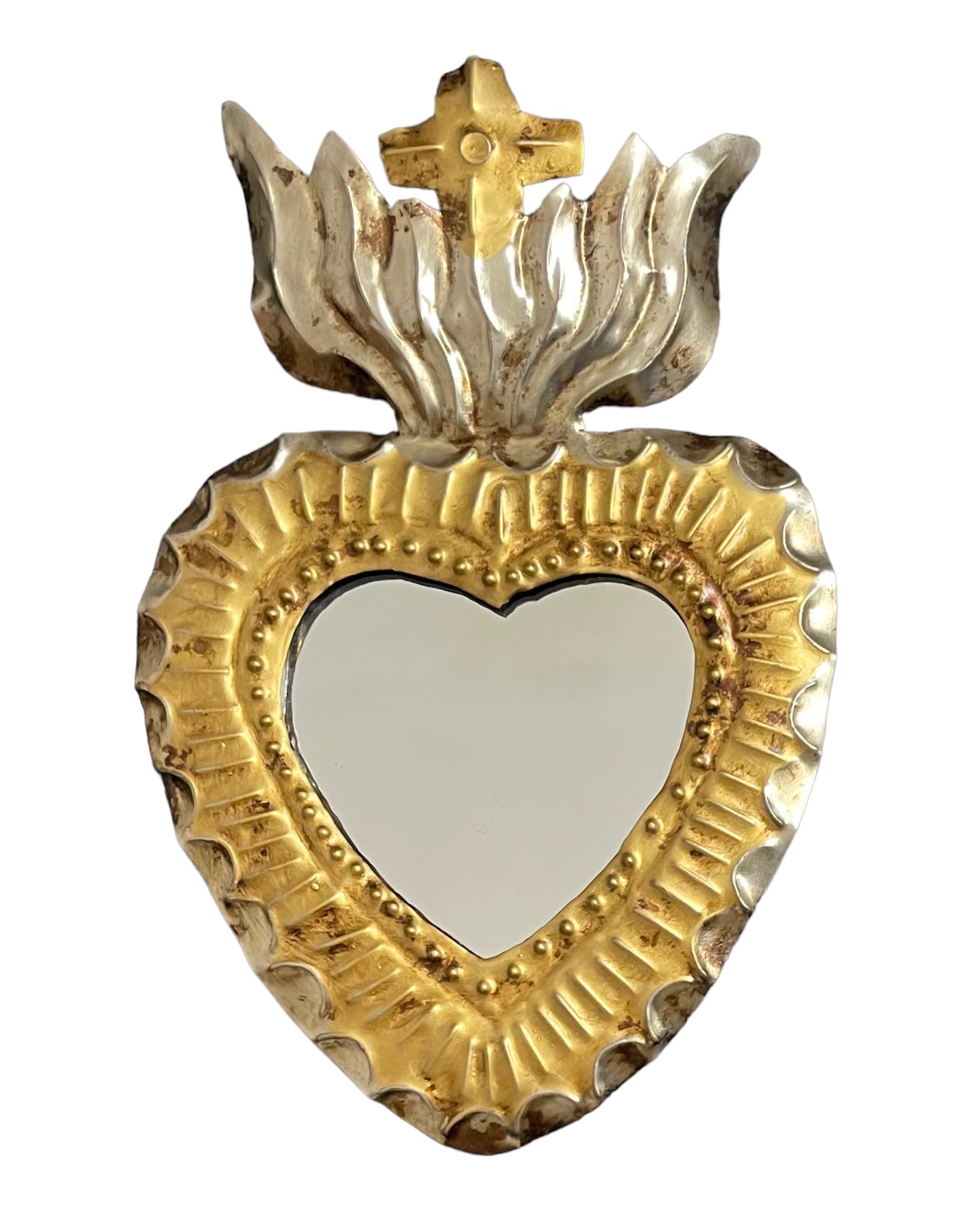 Sacred Heart Coahuila - Corazon San Miguel con Espejo