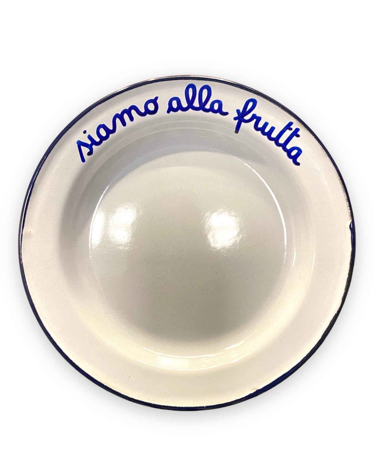 Piatto Dessert in Latta: "A Pranzo Con La Nonna