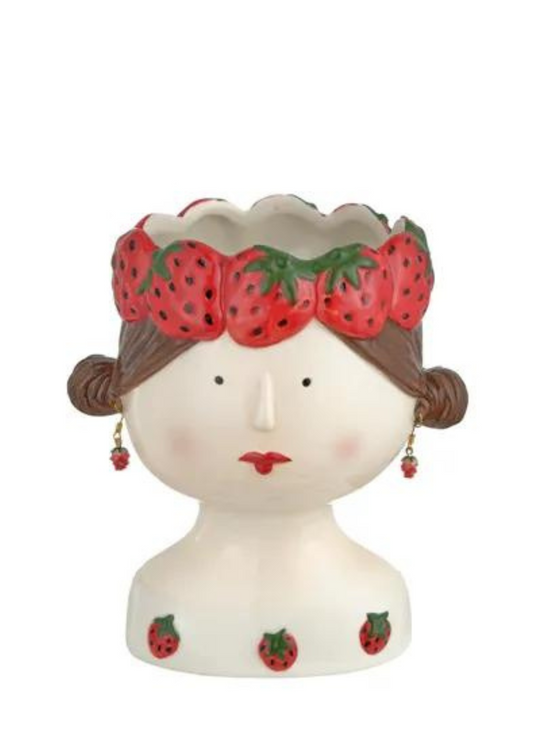 Vase Girl Strawberry