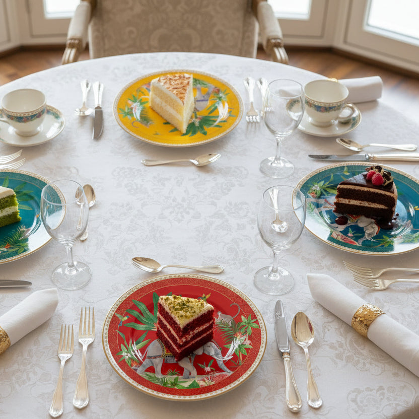 Set 4 Piatti Dessert Marajah