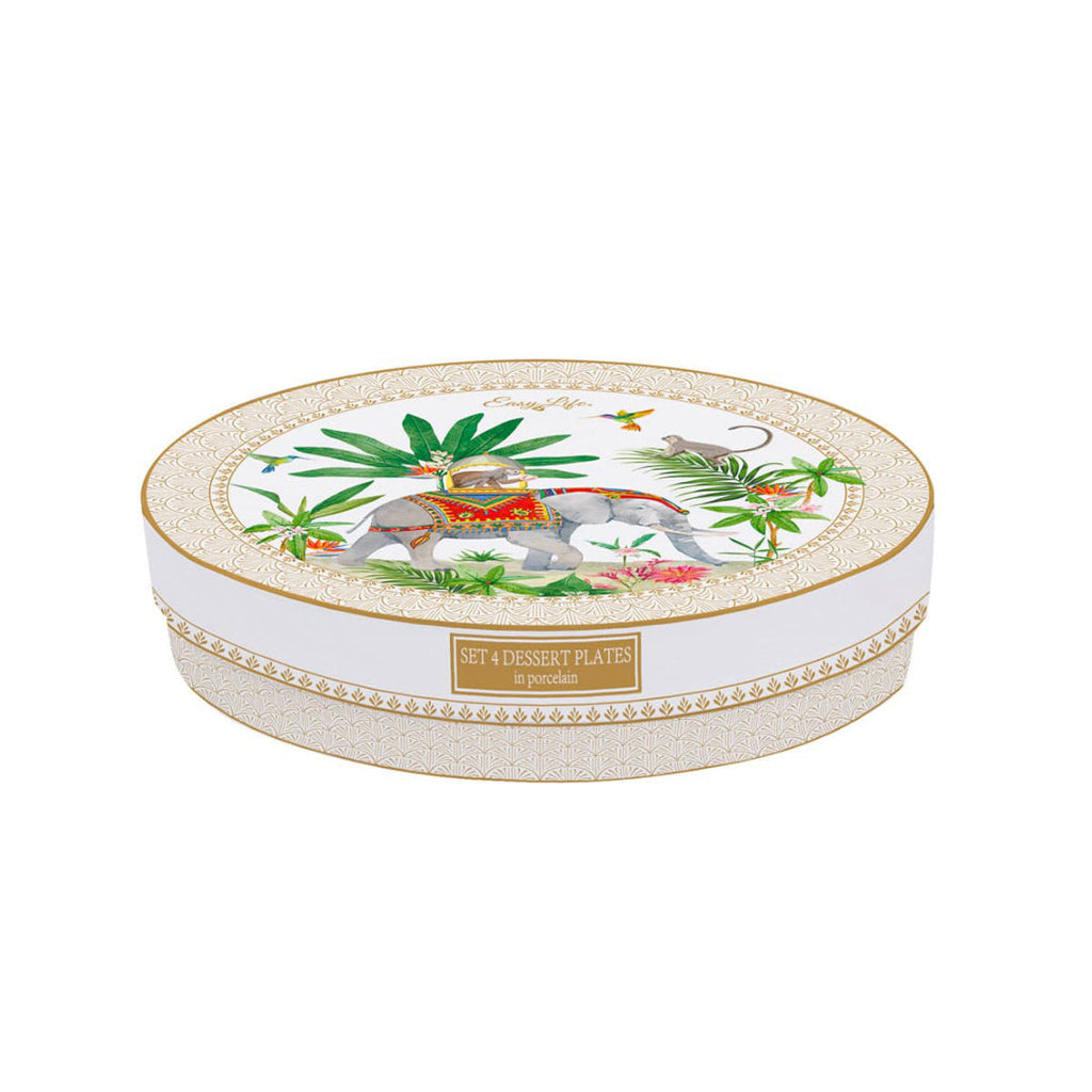 Set 4 Piatti Dessert Marajah
