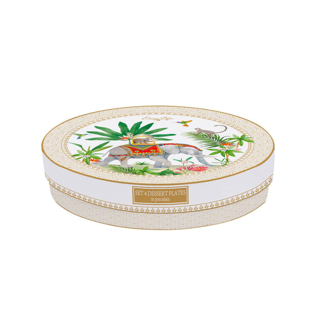 Set 4 Piatti Dessert Marajah