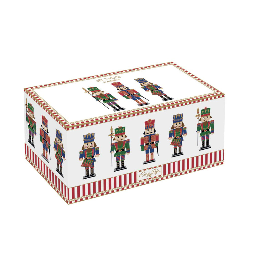 Set 2 Mug Nutcracker
