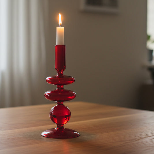 Candeliere in Vetro Sagomato