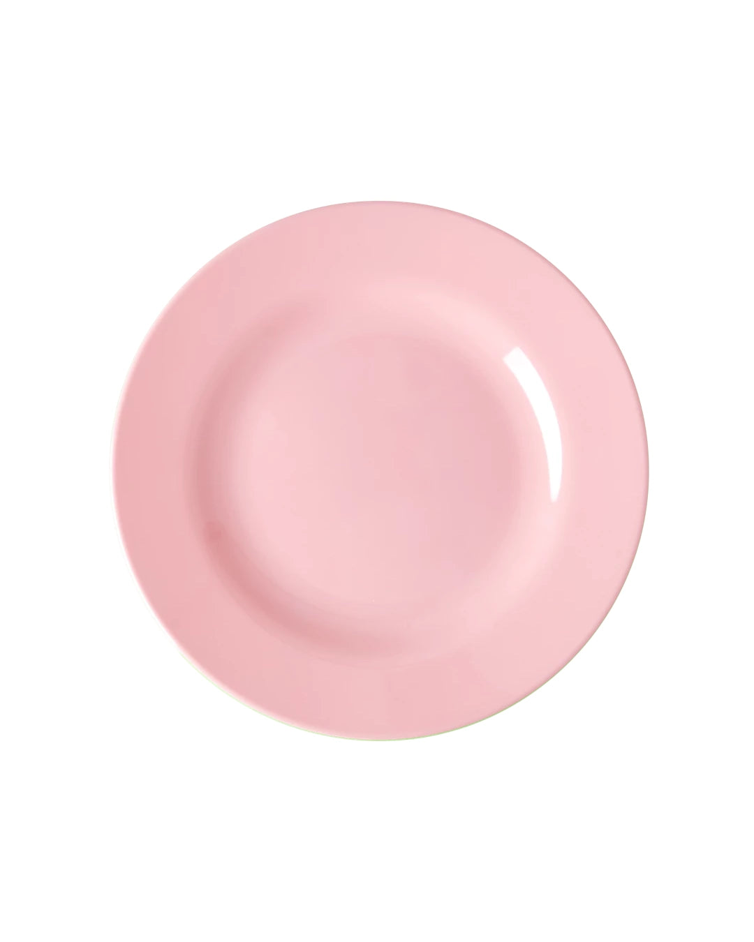 Melamine Dishes - Pink/Green